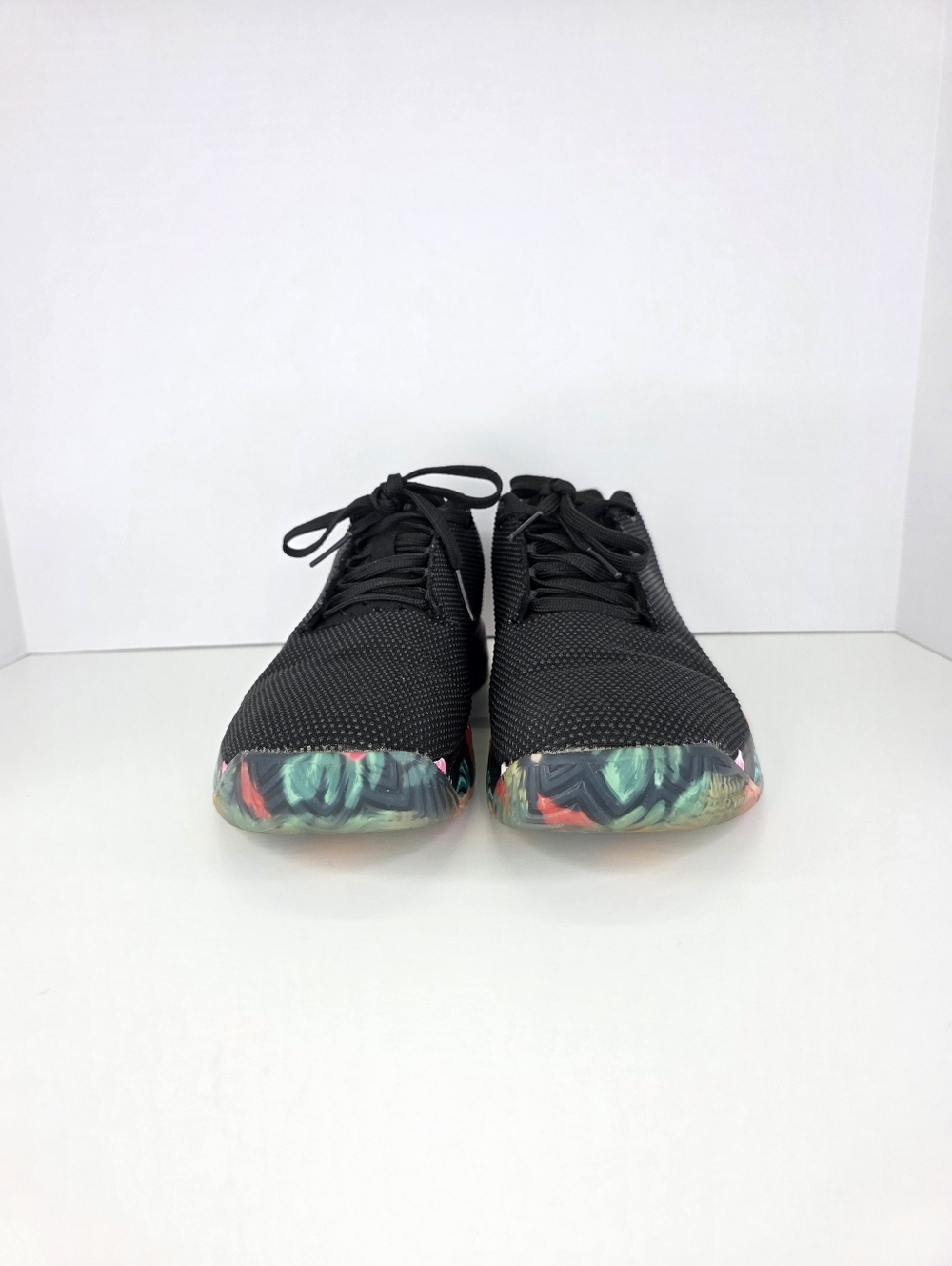 NOBULL Impact Sneaker Men's 9.5 Women's 11 Trainer SuperFabric Midnight Tropical - Picture 4 of 16